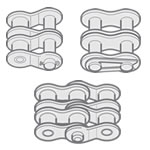 Duplex Roller Chain Links