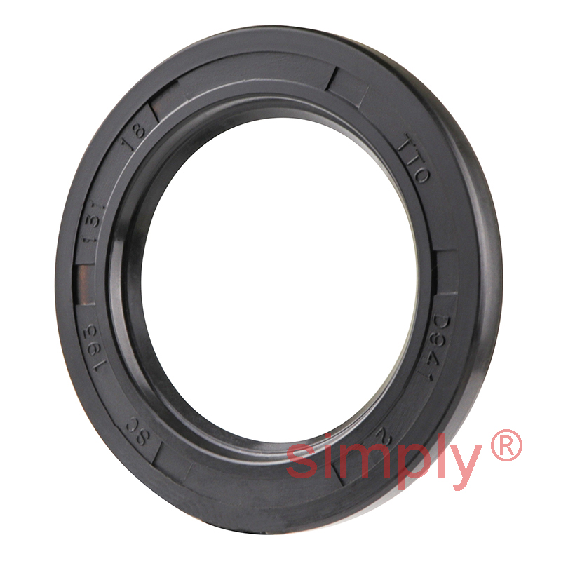 1.31x1.93x0.18 inch Nitrile Rubber Single Lip Rotary Shaft Oil Seal R21 / SC