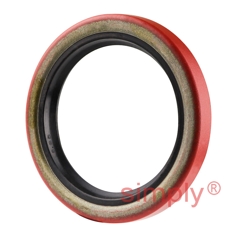 1.37x1.83x0.25 inch Metal Cased Nitrile Rubber Rotary Shaft Oil Seal R4