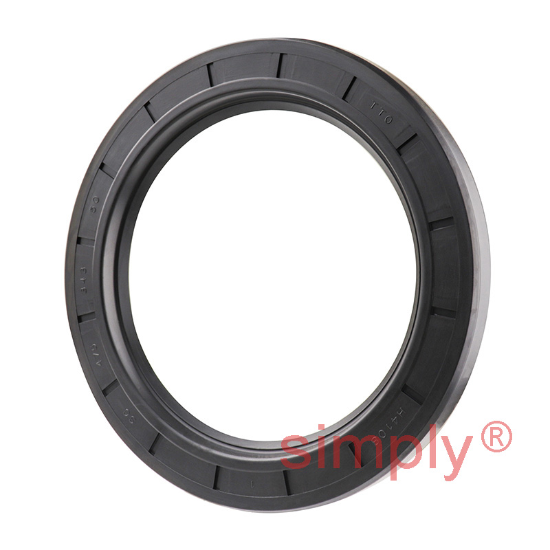 3.43x4.75x0.5 inch Nitrile Rubber Single Lip Rotary Shaft Oil Seal with Garter Spring R21 / SC