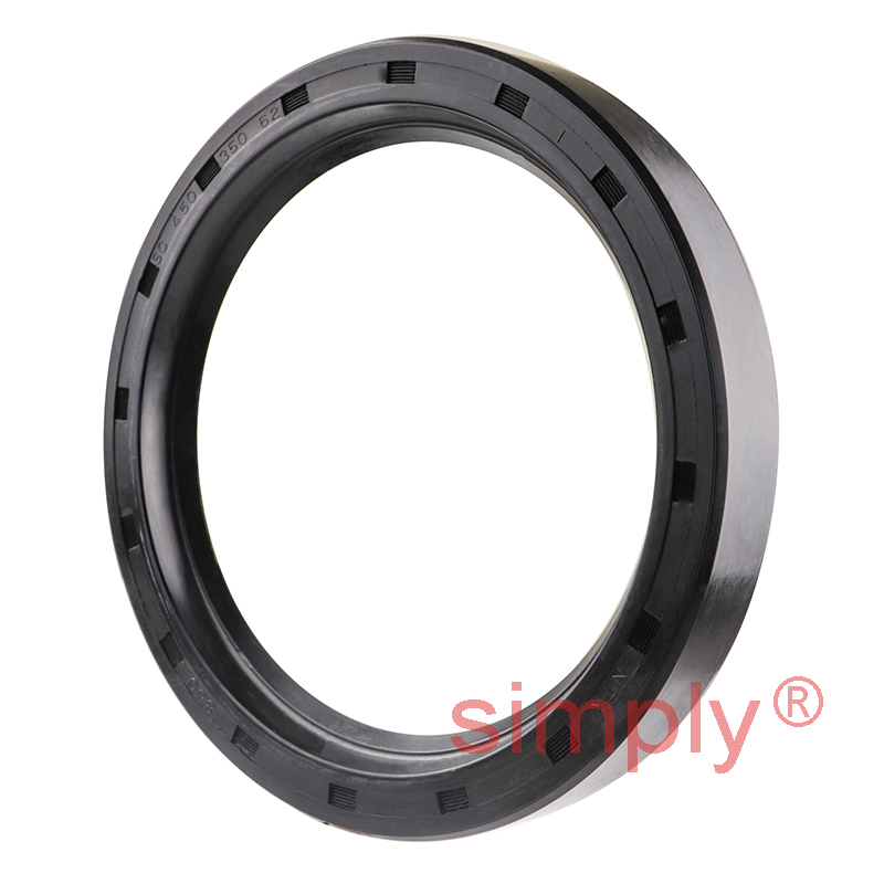 3.5x4.5x0.62 inch Nitrile Rubber Single Lip Rotary Shaft Oil Seal with Garter Spring R21 / SC