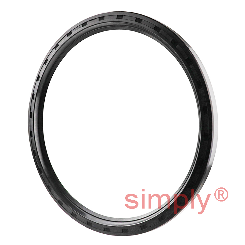 6.62x7.62x0.5 inch Nitrile Rubber Single Lip Rotary Shaft Oil Seal with Garter Spring R21 / SC Style