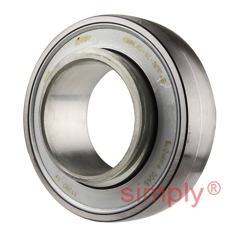 INA GRA45XL Four Bolt Sheet Steel Round Housing with Eccentric Collar ...