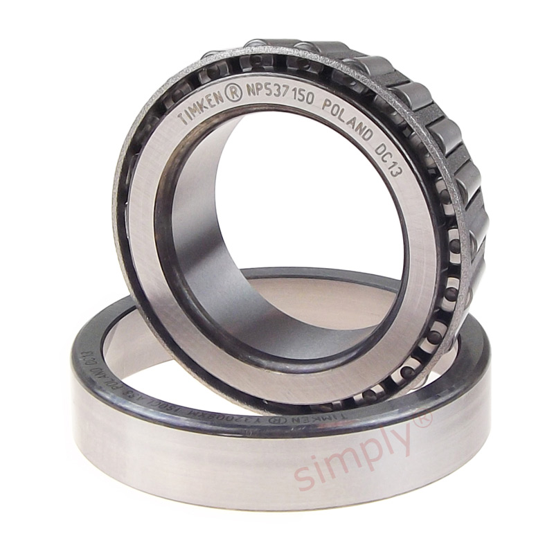 Timken NP537150/Y32008 Metric Taper Roller Bearing Cup and Cone Set 41x68x19.16m Simply Bearings Ltd