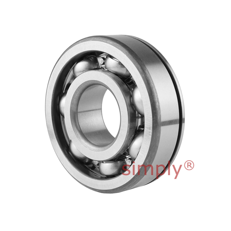 NTN 6210N Open Type Deep Groove Ball Bearing with Snap Ring Groove