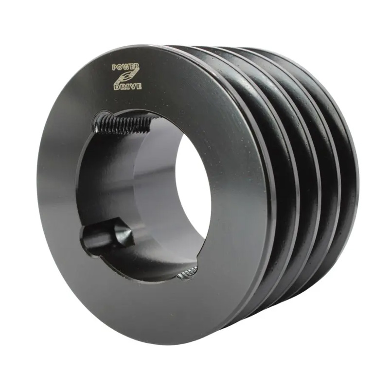 106X4SPZ 106mm Pitch Diameter SPZ Section Tapered Locking Bush Type Pulley with 4 Grooves (Bush not Incl.)