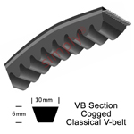 10mm Wide V Belt