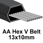 AA Section Hexagon V Belt