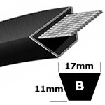 B Section Muscle V-Belt