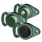 Cast Iron Adjustable Flange Units with Covers