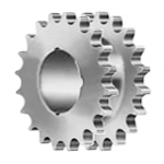 Double Simplex Tapered Bore Sprockets
