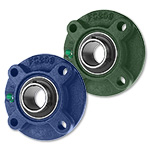Four Bolt Cast Iron Round Housings