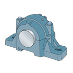 Four Bolt Ductile Iron Split Pillow Block Housings