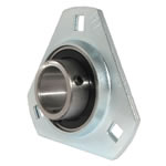 Pressed Steel Three Bolt Triangular Housings Complete