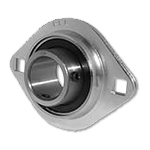 Pressed Steel Two Bolt Oval Housings Complete