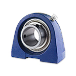 Two Bolt Cast Iron Small Footprint Housings with Triple Lip Seal