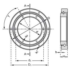 xirodur B180 slewing ring bearings