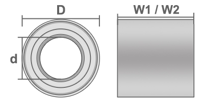 DAC Automotive Double Row Wheel Bearing