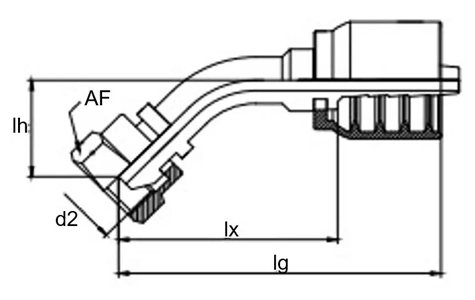 One Piece Hose Fitting