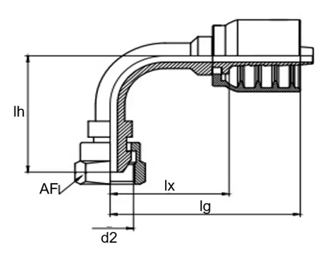 One Piece Hose Fitting