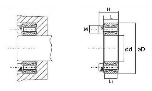 DRIVELOCK Bush Schematic