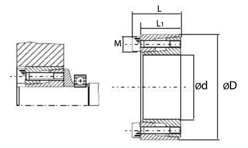 DRIVELOCK Bush Schematic