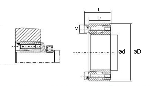 DRIVELOCK Bush Schematic