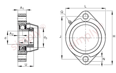 INA Oval Housing Unit