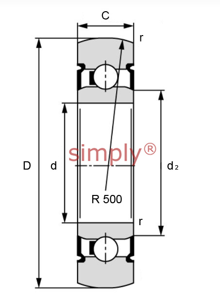 LR6 Track Rollers