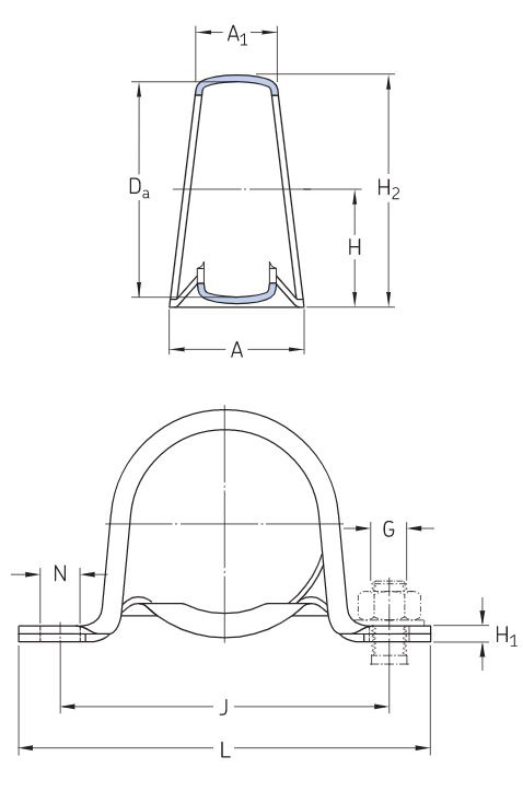 SKF Pressed Housing