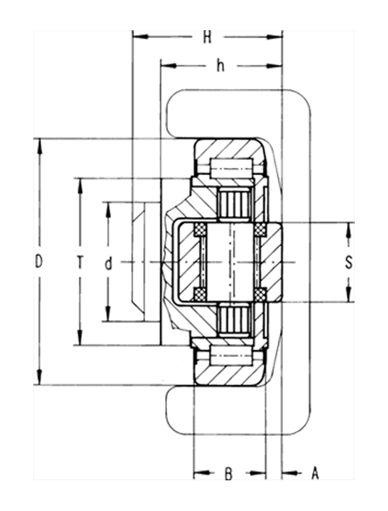 Winkel PR 4.456 Fixed Precision Axial Bearing