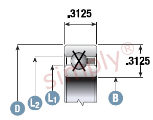 Silverthin Thin Section Bearing