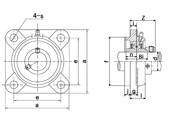 HCFS 4 Bolt Square Housing