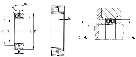 NN30--AS-K-M-SP Double Row High Precision Cylindrical Roller Bearing