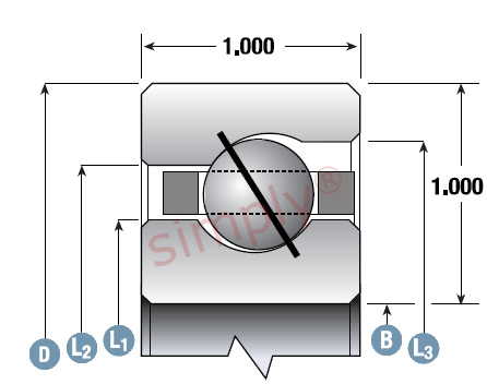 Silverthin Thin Section Bearing