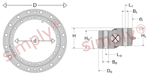 Silverthin Kaydon No Gear Slewing Ring