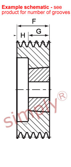 Vee Pulley Schematic 