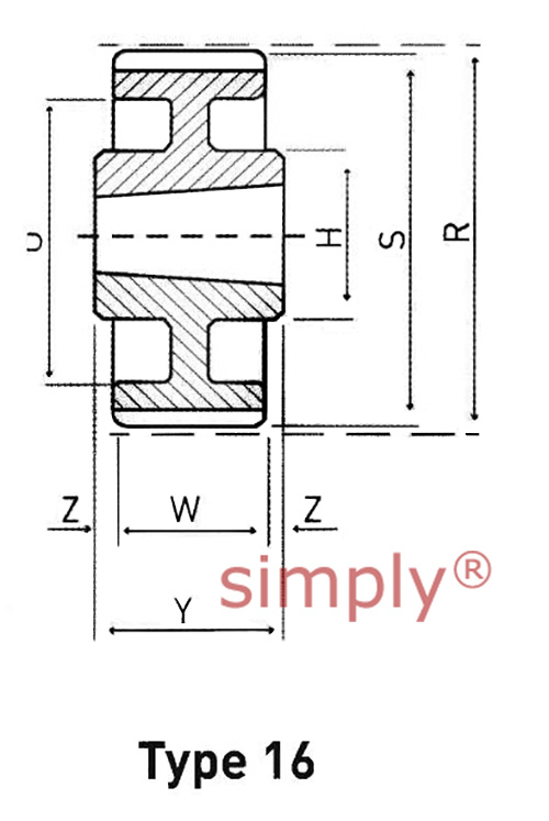 Timing Pulley Schematic