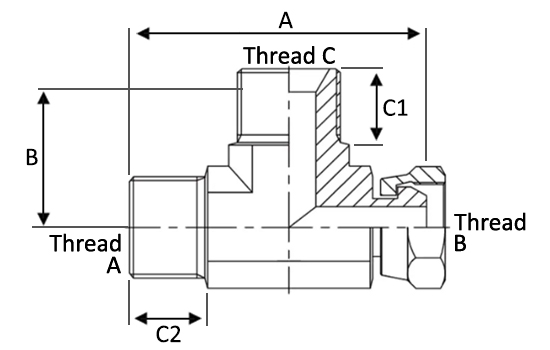 TMBFBMB Hose Fitting Schematic