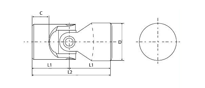 UJSPL-SOL Universal Joint Schematic
