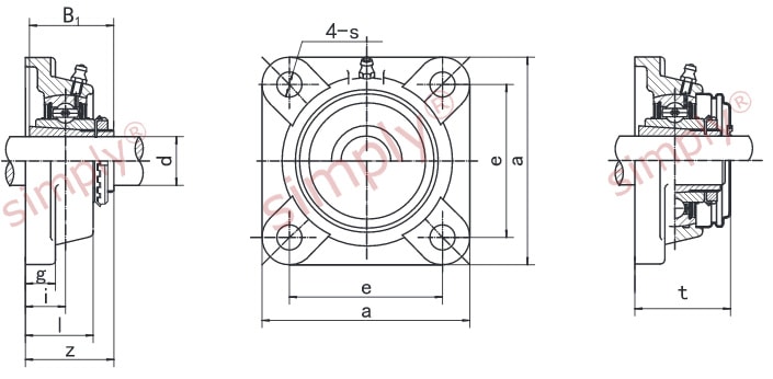 UKF200 Series Housings