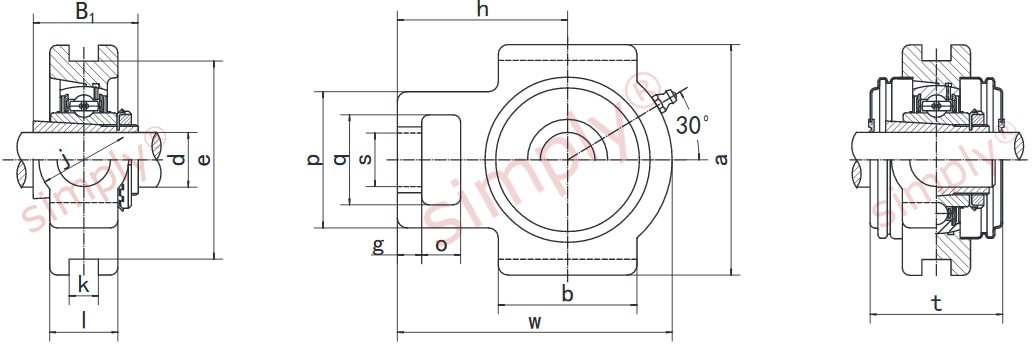 UKT200 Series Housings