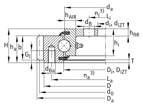 VLA Slewing Ring Bearings