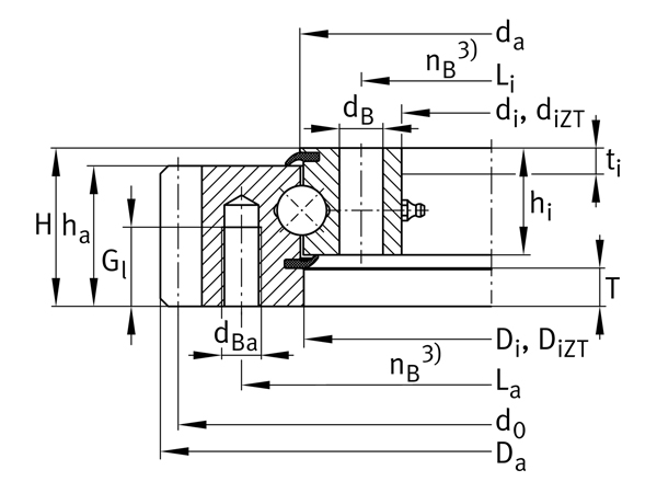 VSA Slewing Ring Bearings
