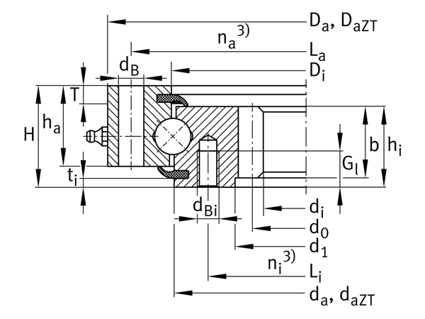 VSI Slewing Ring Bearings