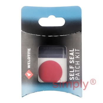 Pack of 6 Weldtite Red Devil Self Sealing Patches for Cycle Tyre Inner Tubes