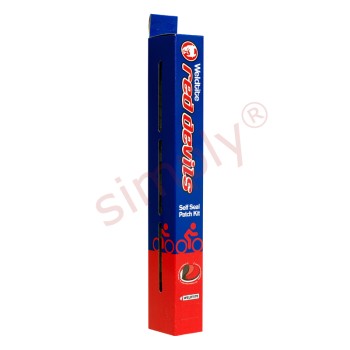 Dispenser of 25 x 6 Packs Red Devil Self Seal Patches for Cycle Tyre Inner Tubes