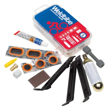 Cure-c-Cure Puncture Repair and Tyre Lever and Jetvalve CO2 Cylinder Inflator Kit