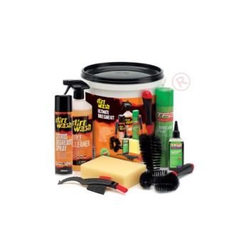 Weldtite Dirtwash Cycle Ultimate Bike Care Kit Cleaning and Re-Lubrication Bucket