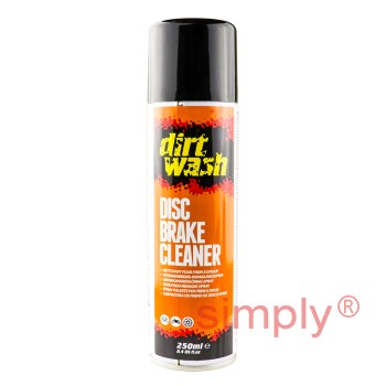 Weldtite Dirtwash Heavy Duty Cycle Disc Brake Cleaner 250ml Aerosol Spray